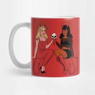 double devil trouble Mug